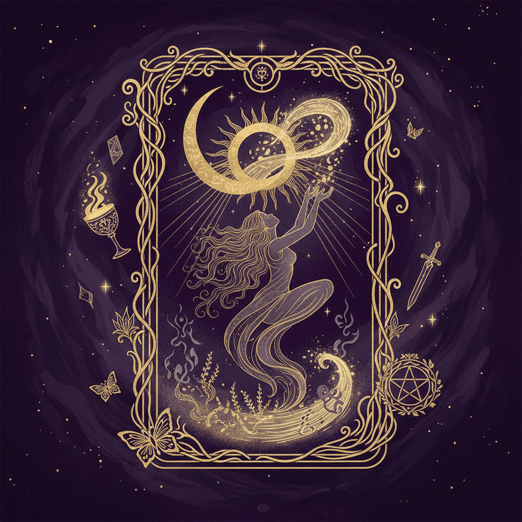 Clearing Your Inner Landscape: A Tarot Guide to Spiritual Decluttering and Intentional Release