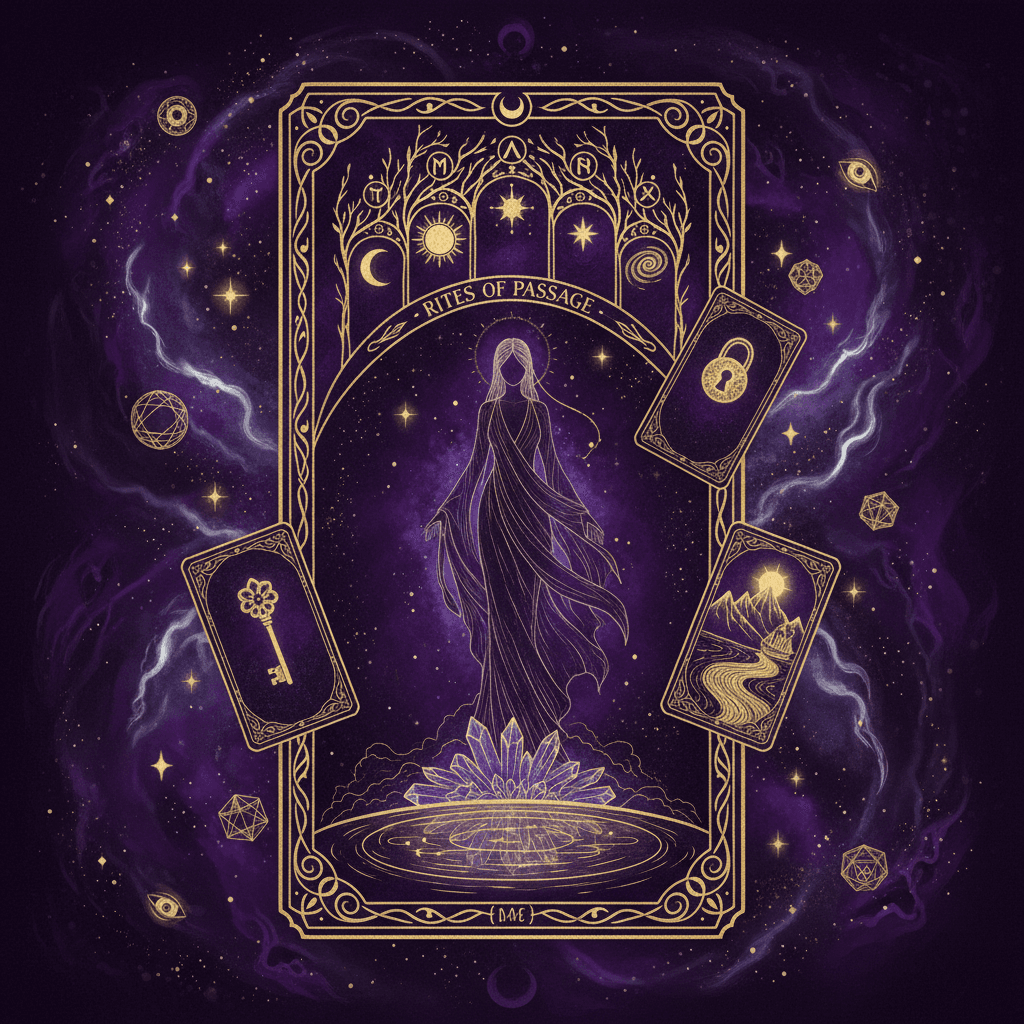 Tarot's Wisdom for Life's Major Transitions: Navigating Your Personal Rites of Passage